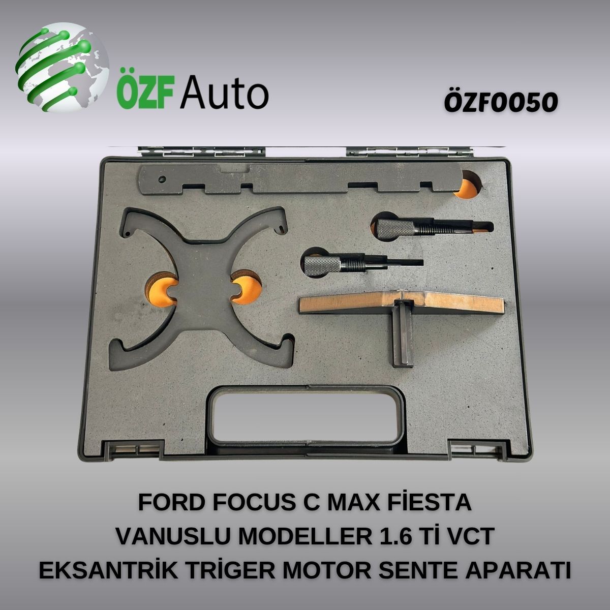 ÖZF0050 EKSANTRİK TRİGER MOTOR SENTE APARATI SADECE FORD FOCUS C MAX FİESTA  VANUSLU MODELLER İÇİN1.6 Tİ VCT