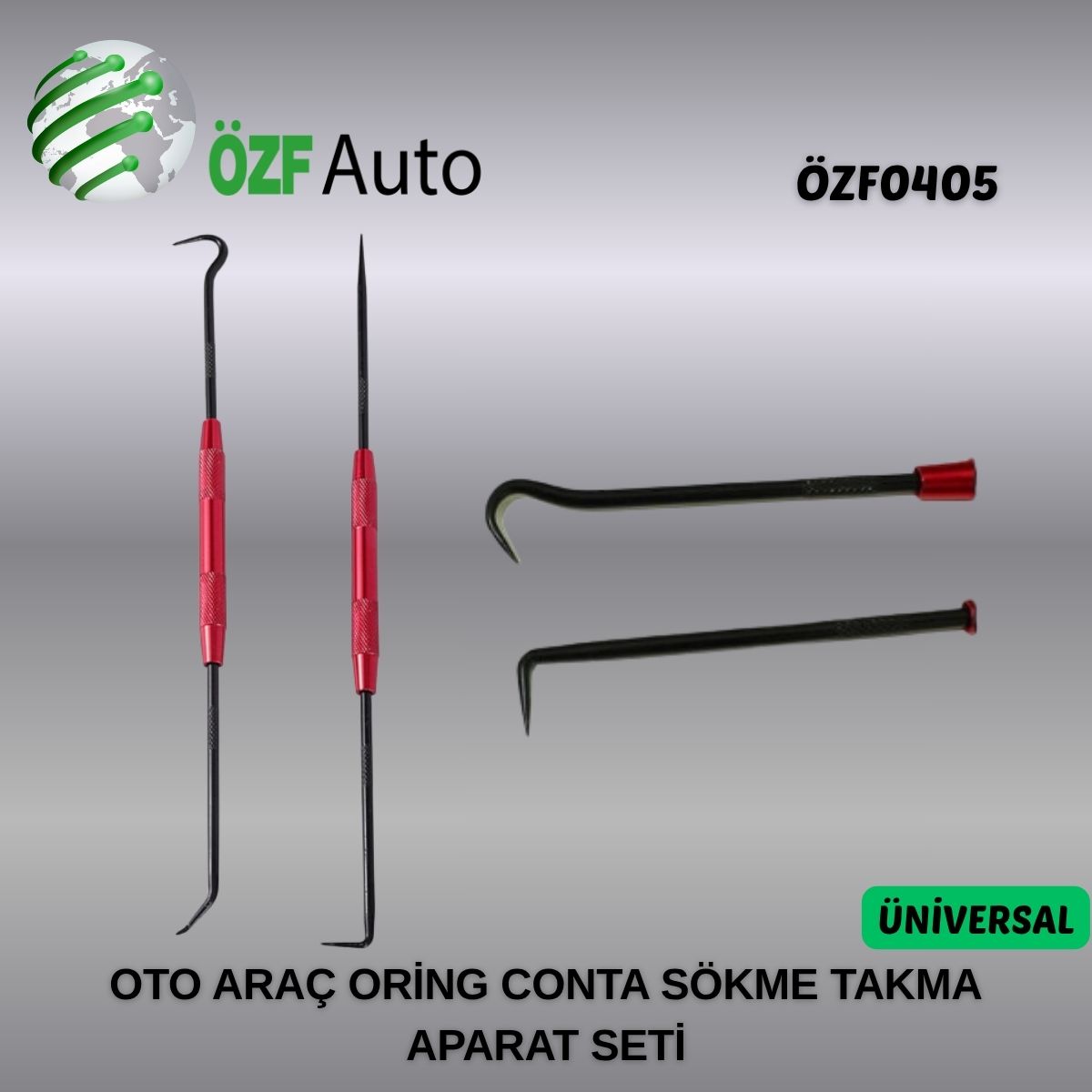ÖZF0405 OTO ARAÇ ORİNG CONTA SÖKME TAKMA APARAT SETİ ÜNÜVERSAL
