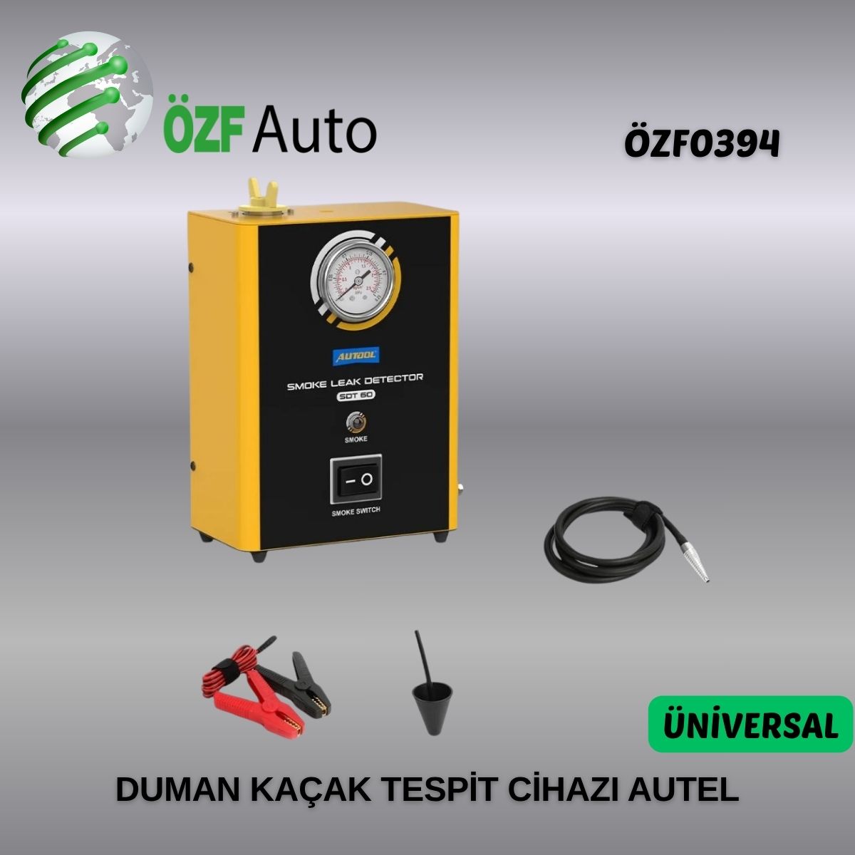 ÖZF0394 DUMAN KAÇAK TESPİT CİHAZI AUTEL ÜNİVERSAL
