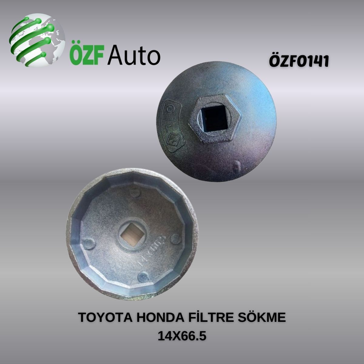 ÖZF0141 YAĞ FİLTRE SÖKME APARATI TOYOTA HONDA 14X66.5