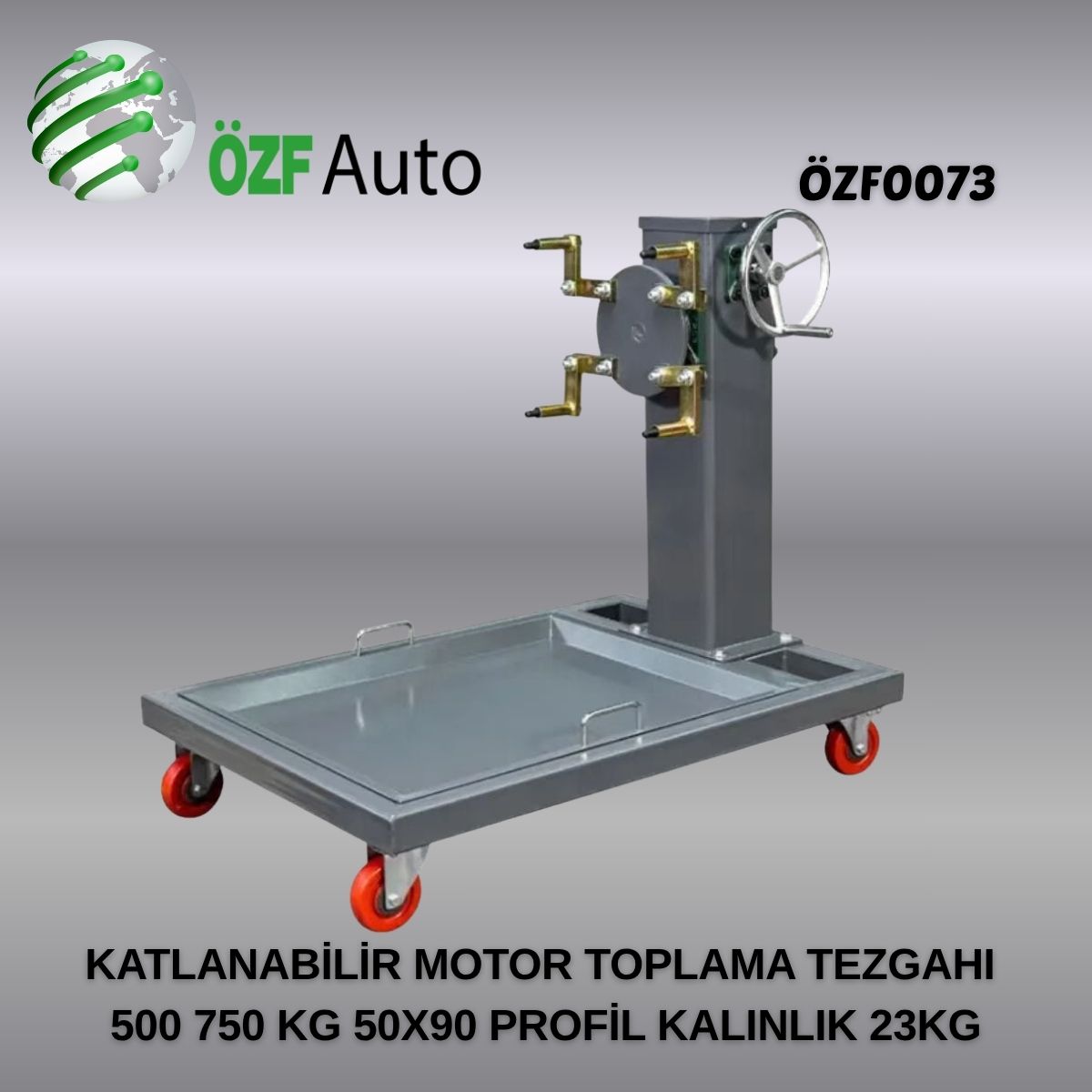 ÖZF0073 KATLANABİLİR MOTOR TOPLAMA TEZGAHI