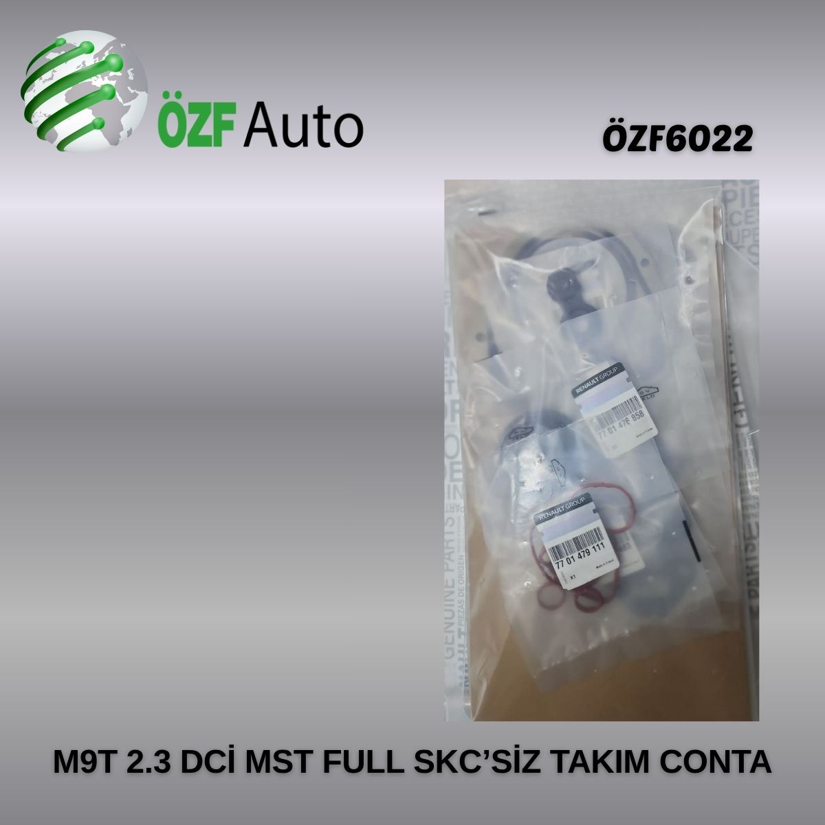 M9T 2.3 DCİ MST SKC SİZ FULL TAKIM CONTA