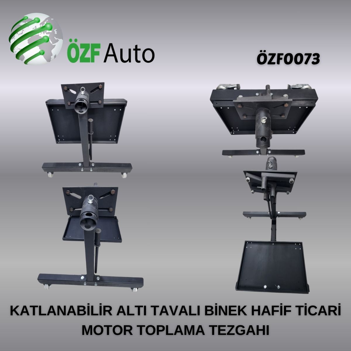 ÖZF0073 KATLANABİLİR MOTOR TOPLAMA TEZGAHI