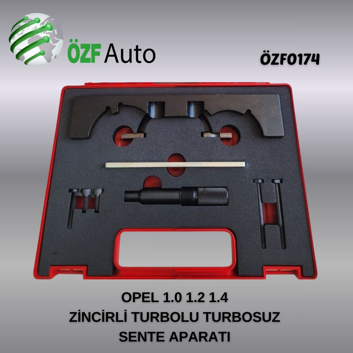 ÖZF0174 OPEL 1.0 1.2 1.4 ZİNCİRLİ TURBOLU TURBUSUZ SENTE APARATI 1.6