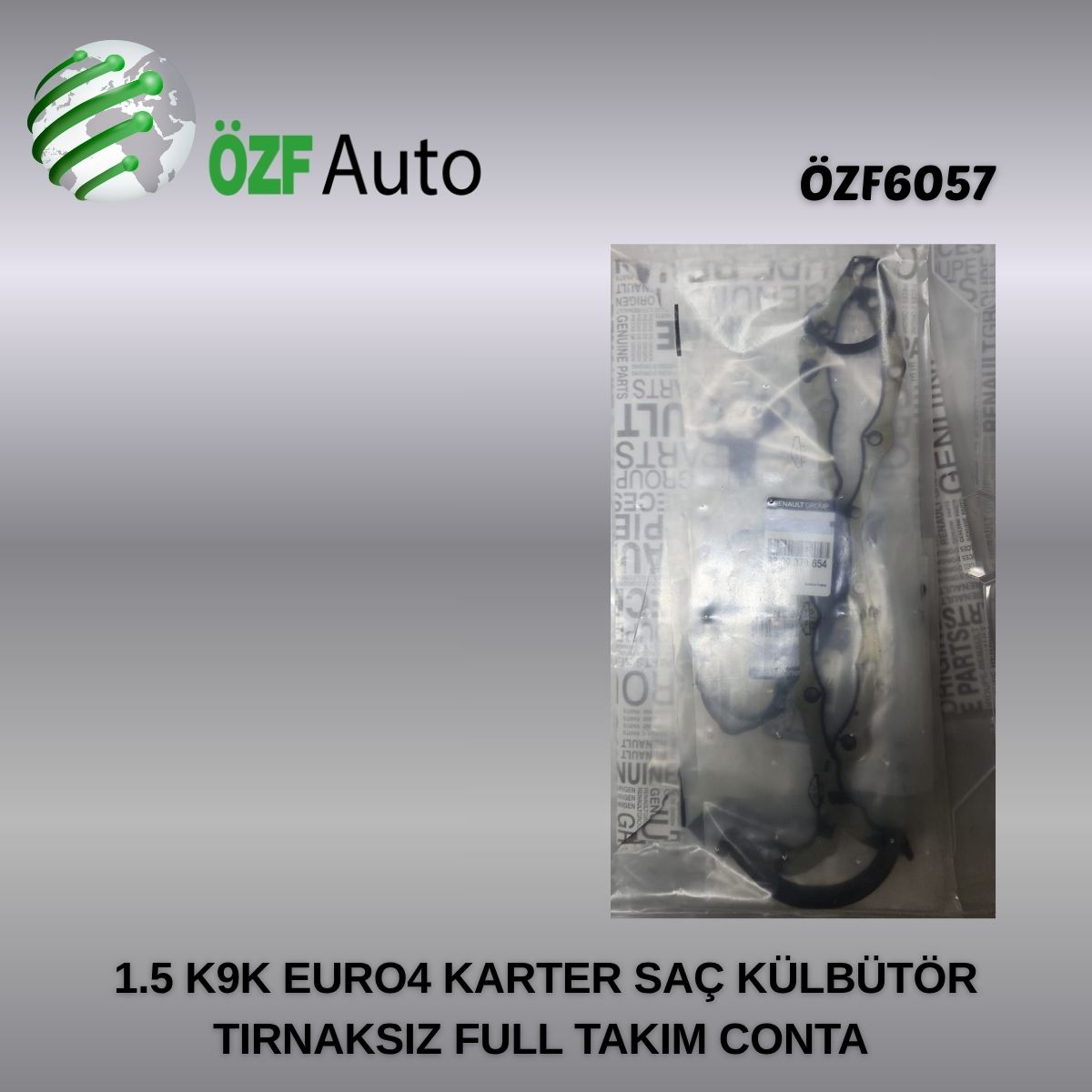 1.5 K9K EURO4 FULL TK KARTER SAÇ ( ÜST CONTA TIRNAKSIZ)