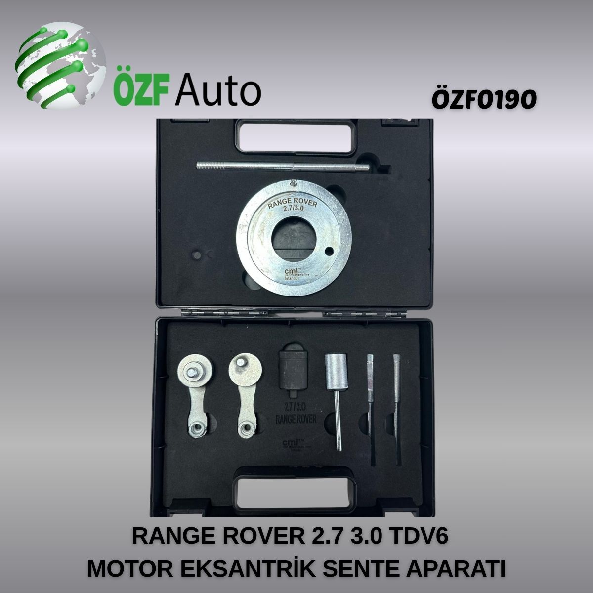 ÖZF0190 RANGE ROVER 2.7 3.0 TDV6 MOTOR EKSANTRİK SENTE APARATI