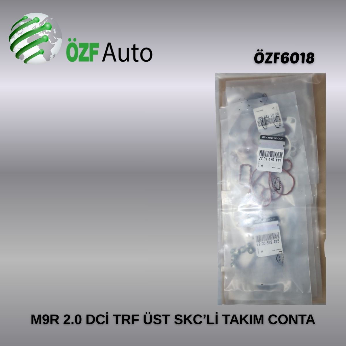 M9R 2.0 DCİ TRF SKC Lİ ÜST TAKIM CONTA