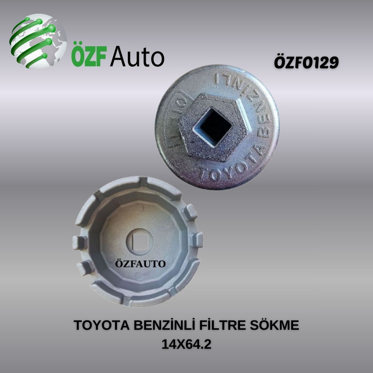 ÖZF0129 YAĞ FİLTRE SÖKME APARATI TOYOTA BENZİNLİ EVENSİS 14X 64.2 CM