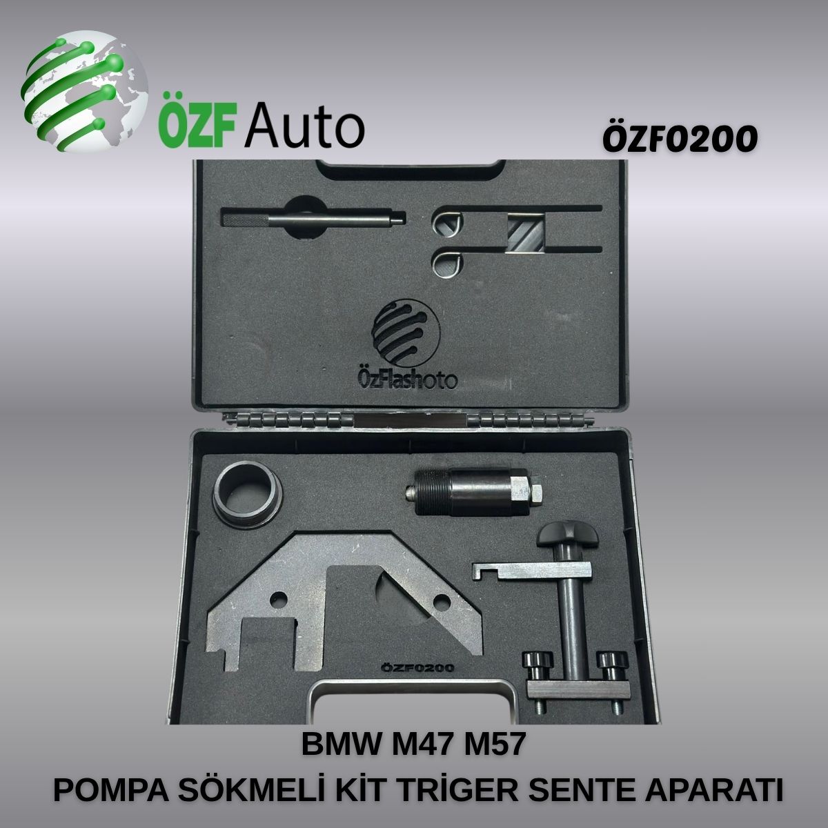 ÖZF0200 BMW M47 M57 TRİGER SENTE APARATI POMPA SÖKMELİ KİT