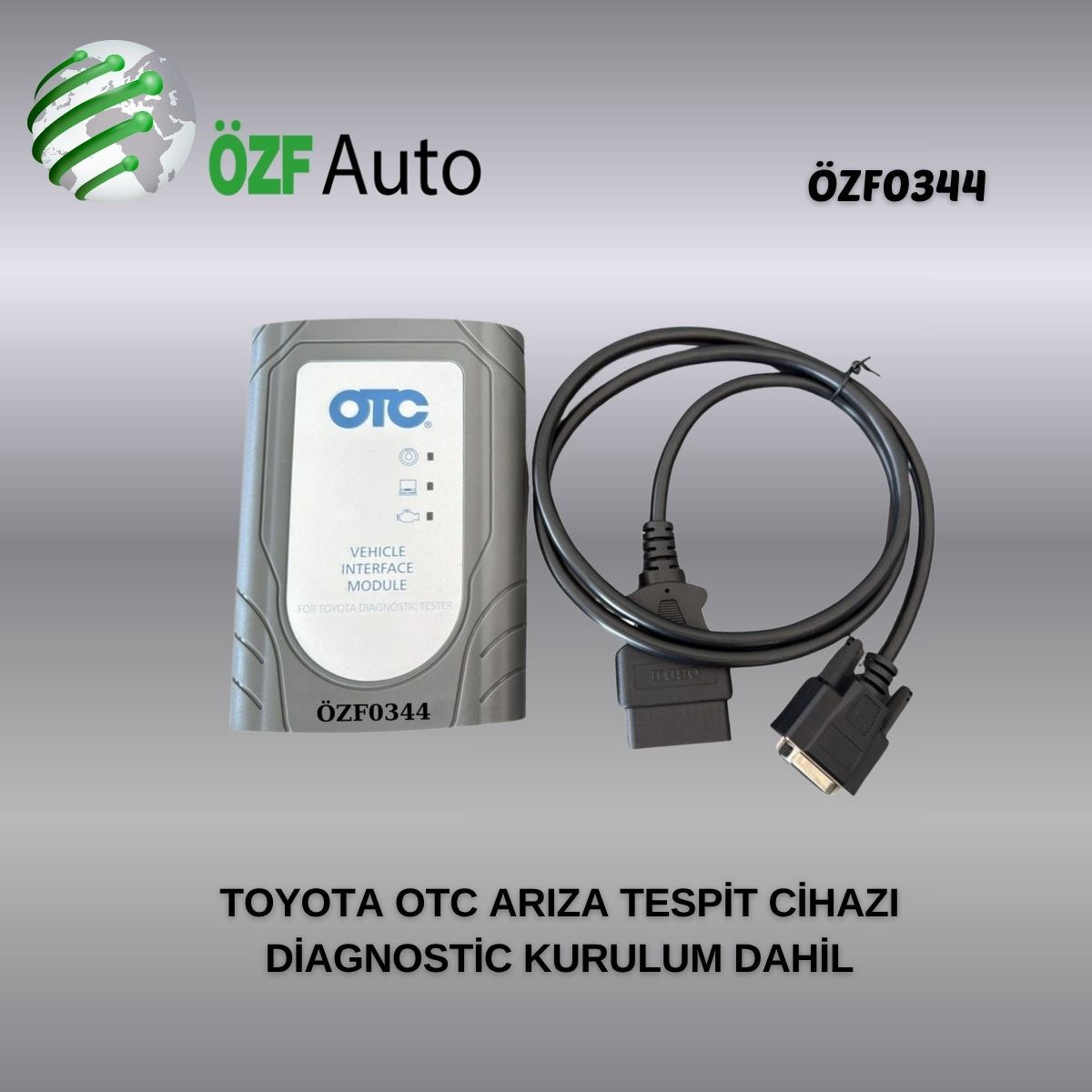 ÖZF0344 TOYOTA OTC ARIZA TESPİT CİHAZI DİAGNOSTİC  KURULUM DAHİL