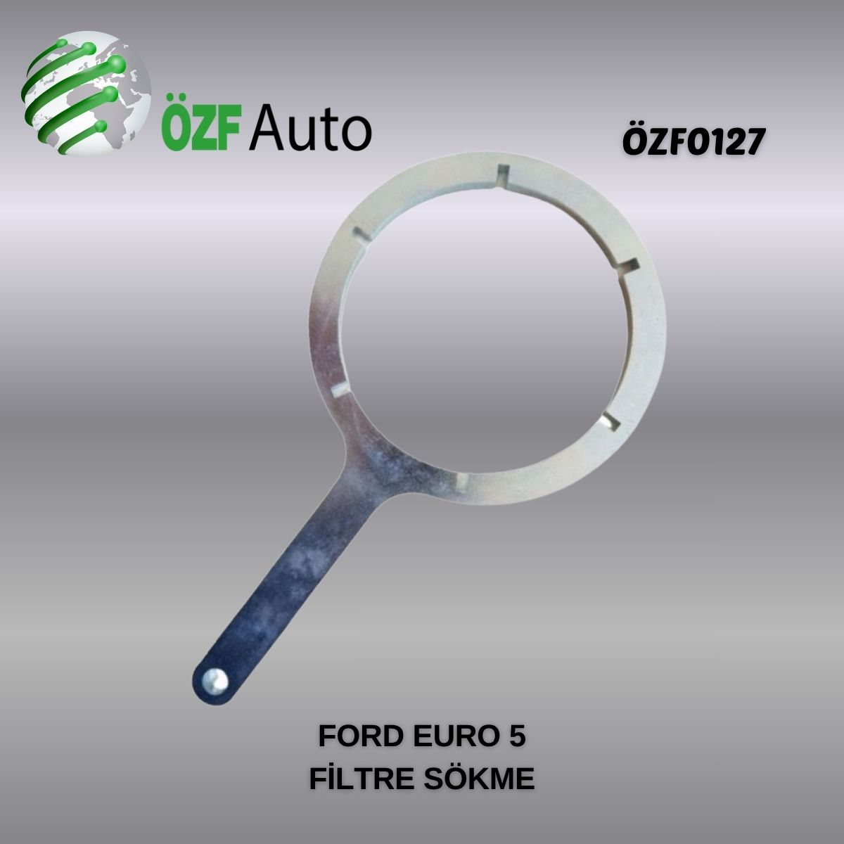 ÖZF0127 MAZOT FİLTRE SÖKME APARATI FORD EURO5 6 KERTİK 11.5CM