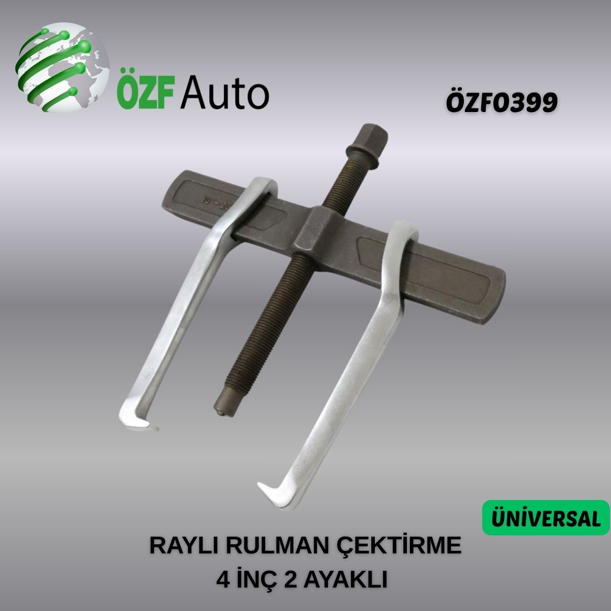 ÖZF0399 4 İNÇ  2 AYAKLI RAYLI RULMAN ÇEKTİRME