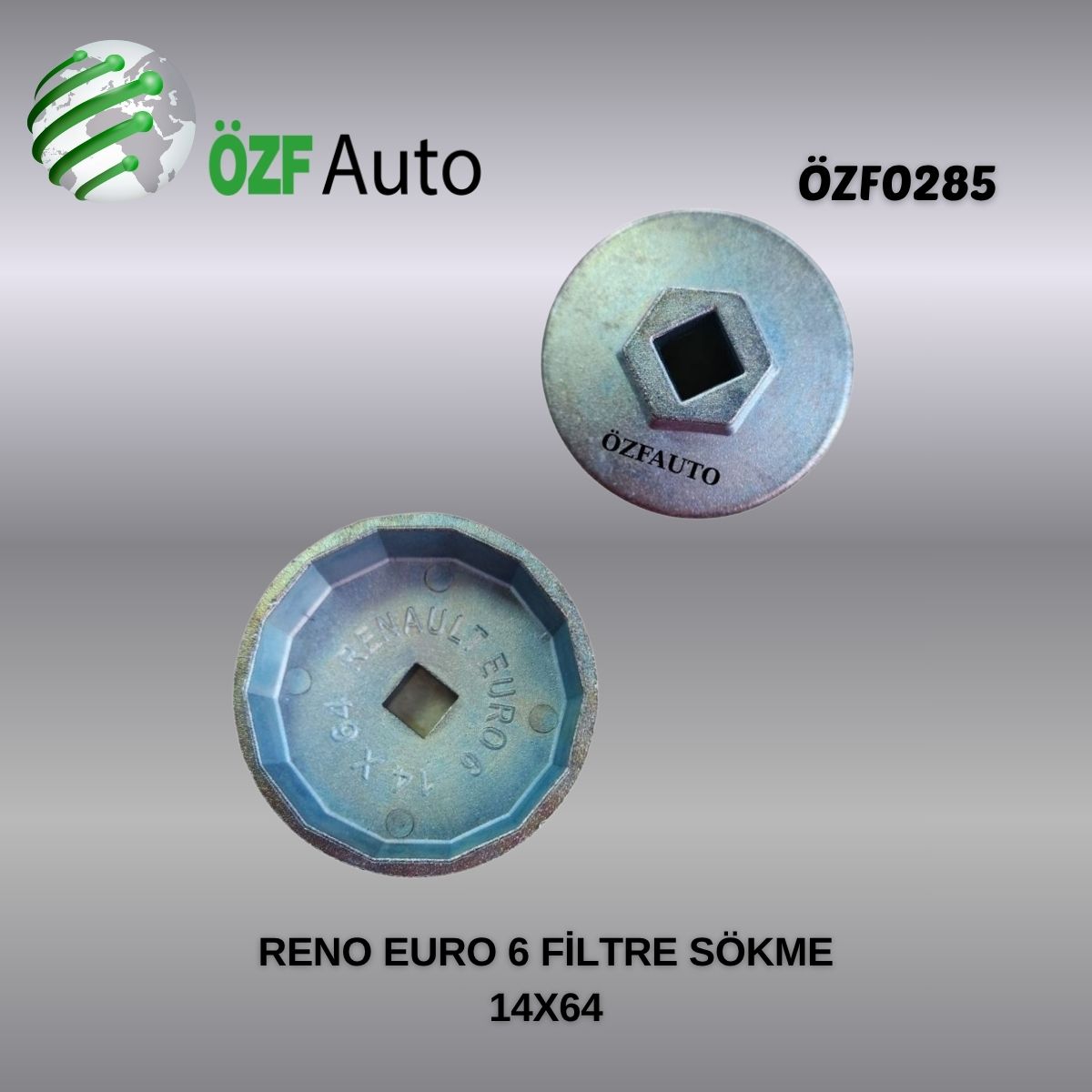 ÖZF0285 YAĞ FİLTRE SÖKME APARATI RENAULT EURO6 14X64 Nissan Qashqai