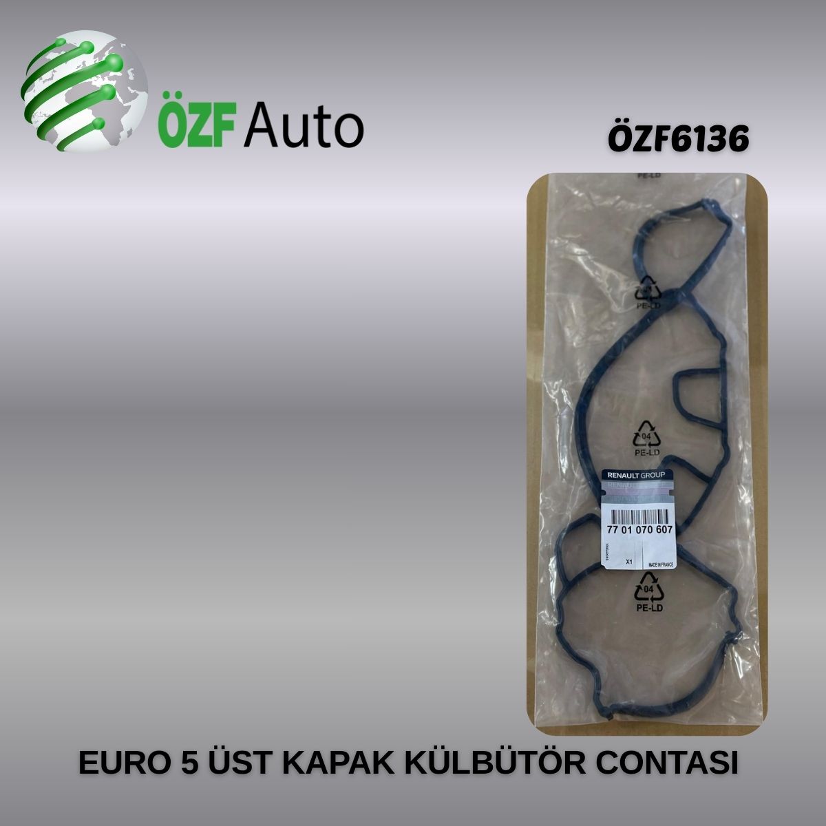 ÖZF6136 EURO 5 ÜST KAPAK KÜLBÜTÖR CONTASI