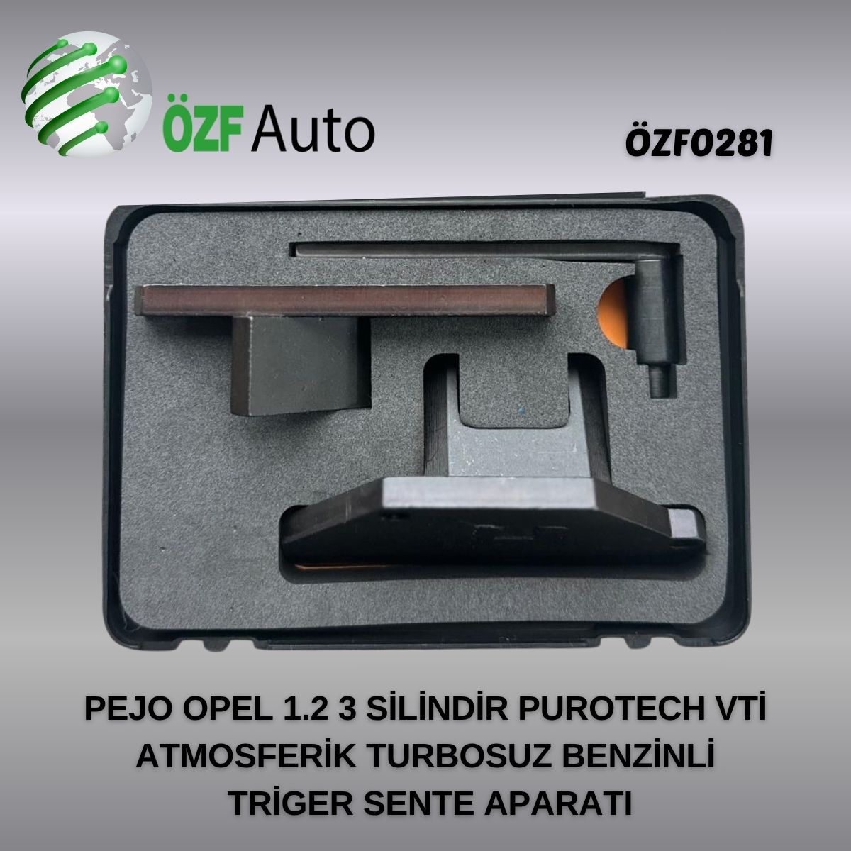 ÖZF0281 PEJO OPEL 1.2 3 SİLİNDİR PUROTECH VTİ ATMOSFERİK TURBOSUZ BENZİNLİ EB2F HMZ TRİGER SENTE APARATI 2012-2015