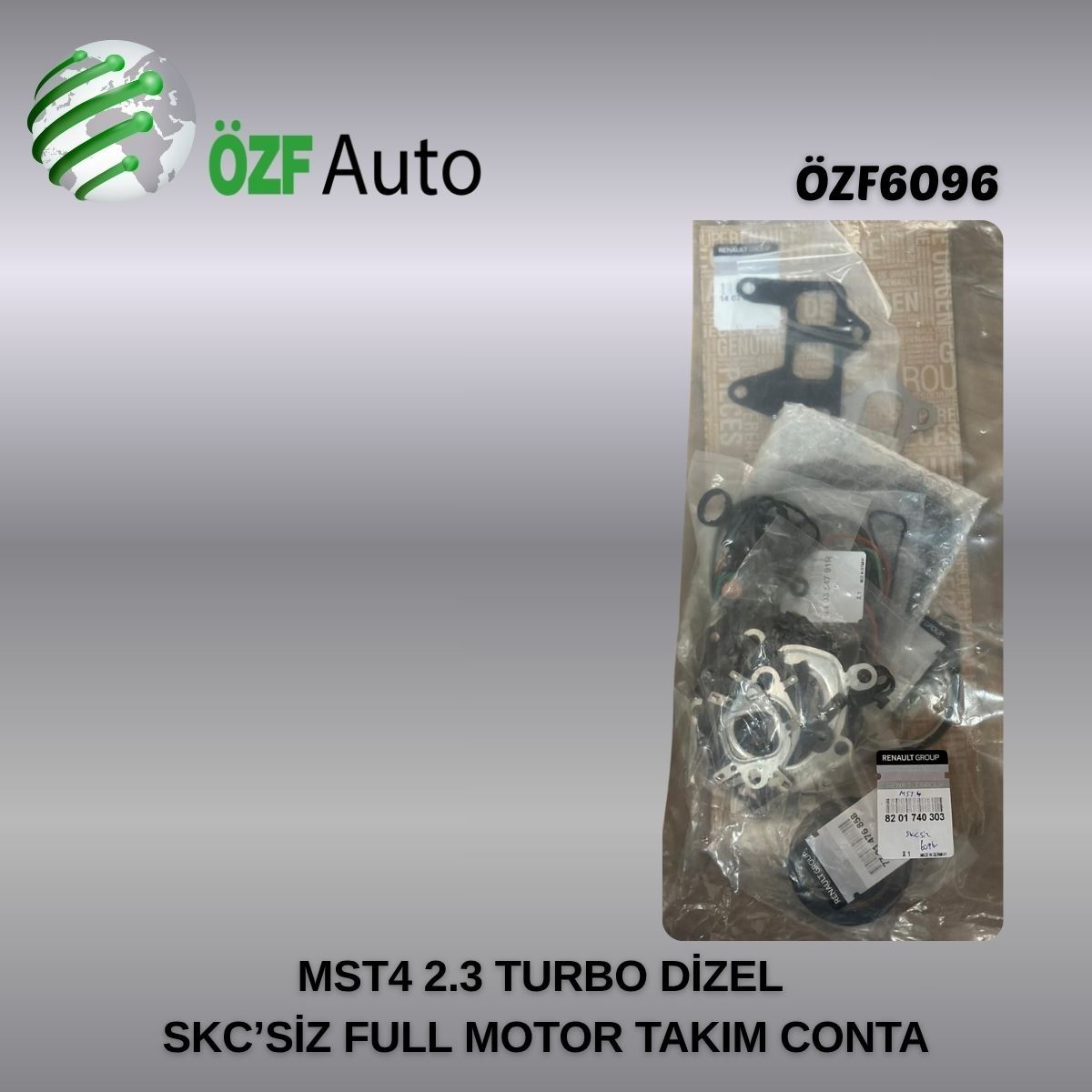 MST4 2.3 TURBO DİZEL SKC SİZ FULL MOTOR TAKIM CONTA