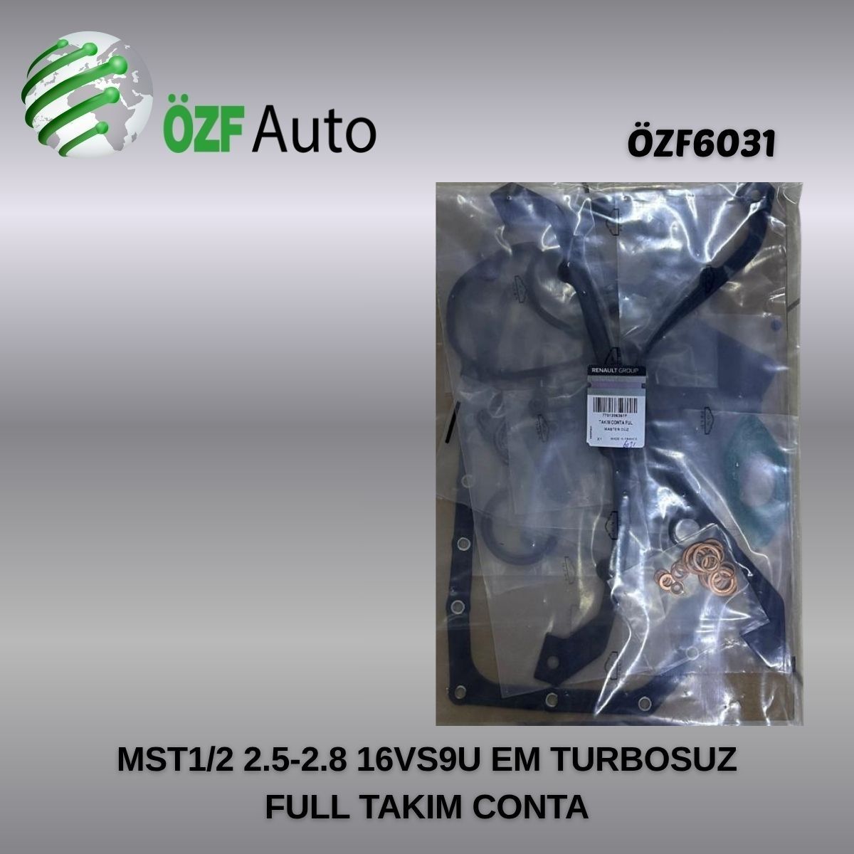 MST1 MST2 2.5-2.8 16VS9U EM TURBOSUZ FULL TAKIM CONTA