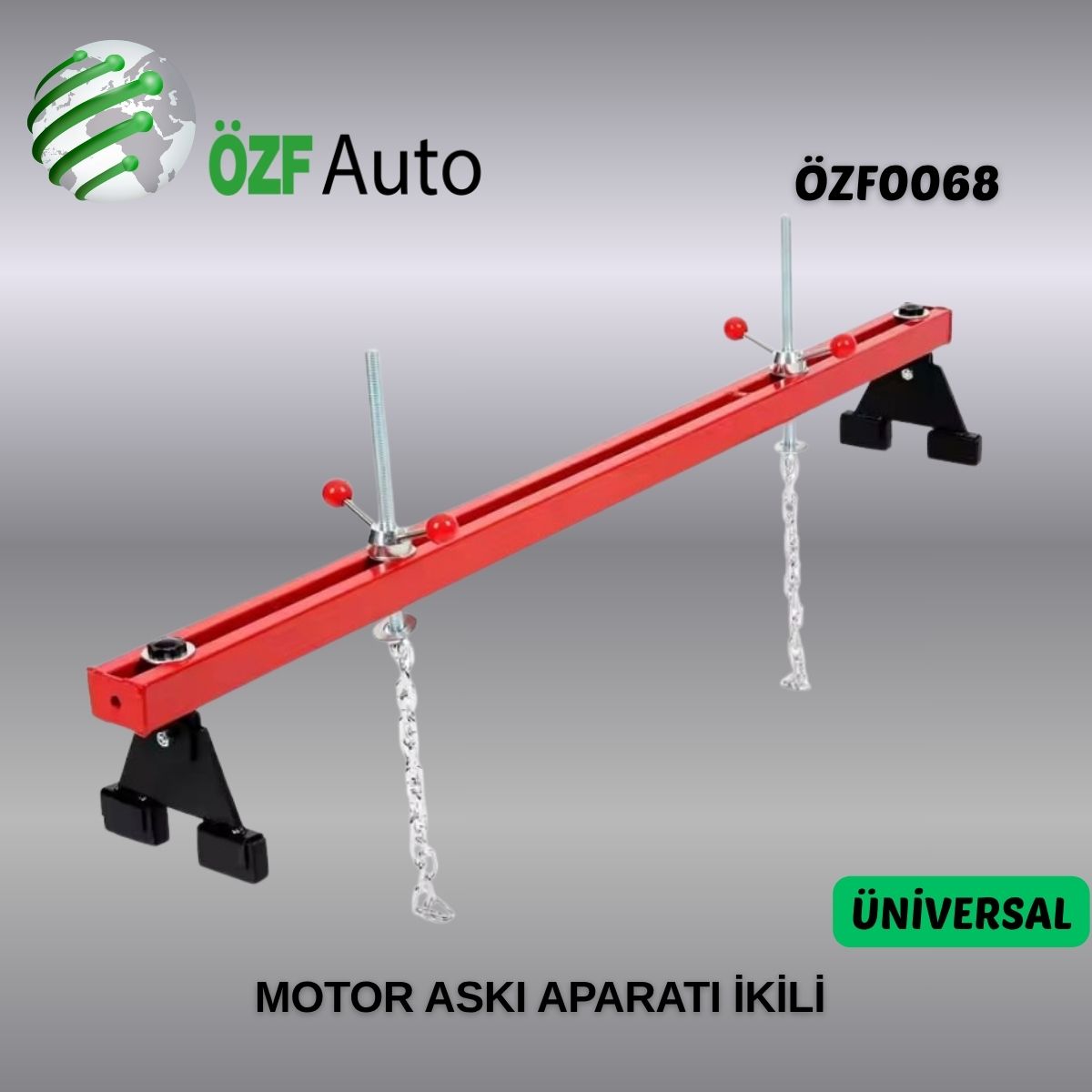 ÖZF0068 MOTOR ASKI APARATI (İKİLİ) ÜNİVERSAL