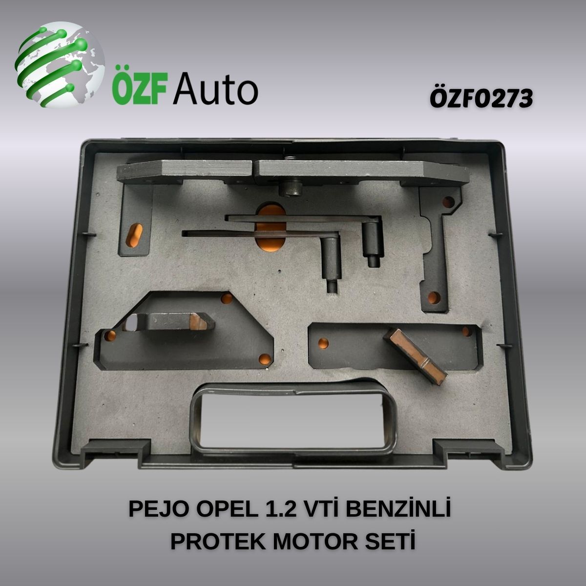 ÖZF0273 PEJO OPEL MOKKA 1.2 VTİ PURETECH BENZİNLİ YAĞLI KAYIŞLI TURBOSUZ ATMOSFERİK MOTORLAR İÇİN EKSANTRİK SENTE APARATI
