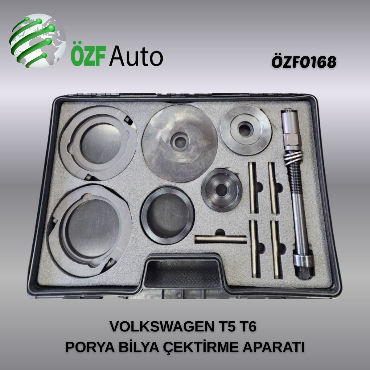 ÖZF0168 VOLKSWAGEN T5 T6 PORYA BİLYA ÇEKTİRME APARATI