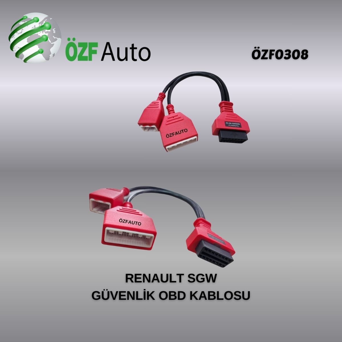 ÖZF0308 OBD KABLO RENAULT SGW GÜVENLİK DEVRE DIŞI BIRAKMA KABLOSU