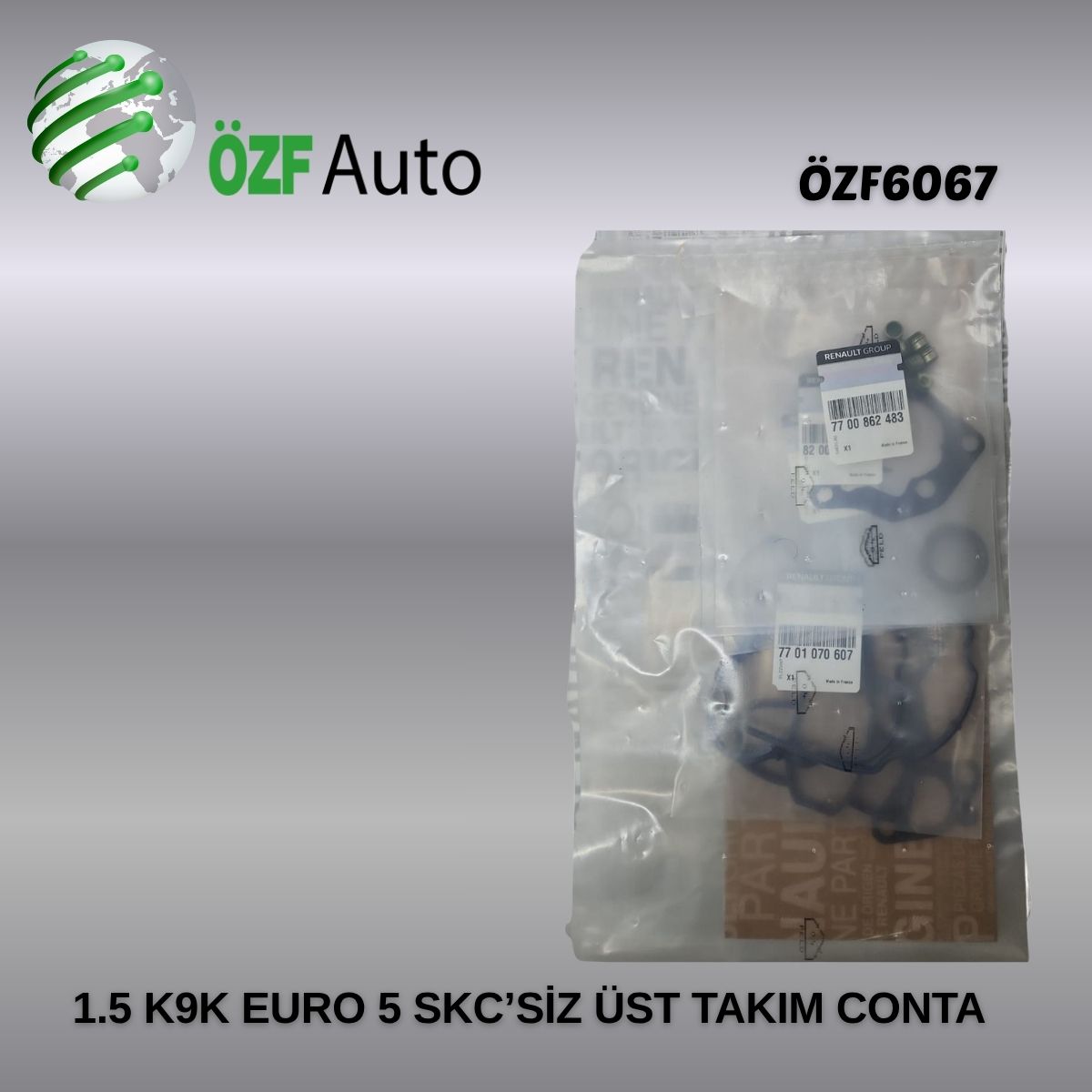 1.5 K9K EURO5 ÜST TAKIM CONTA MOTOR SKCSİZ