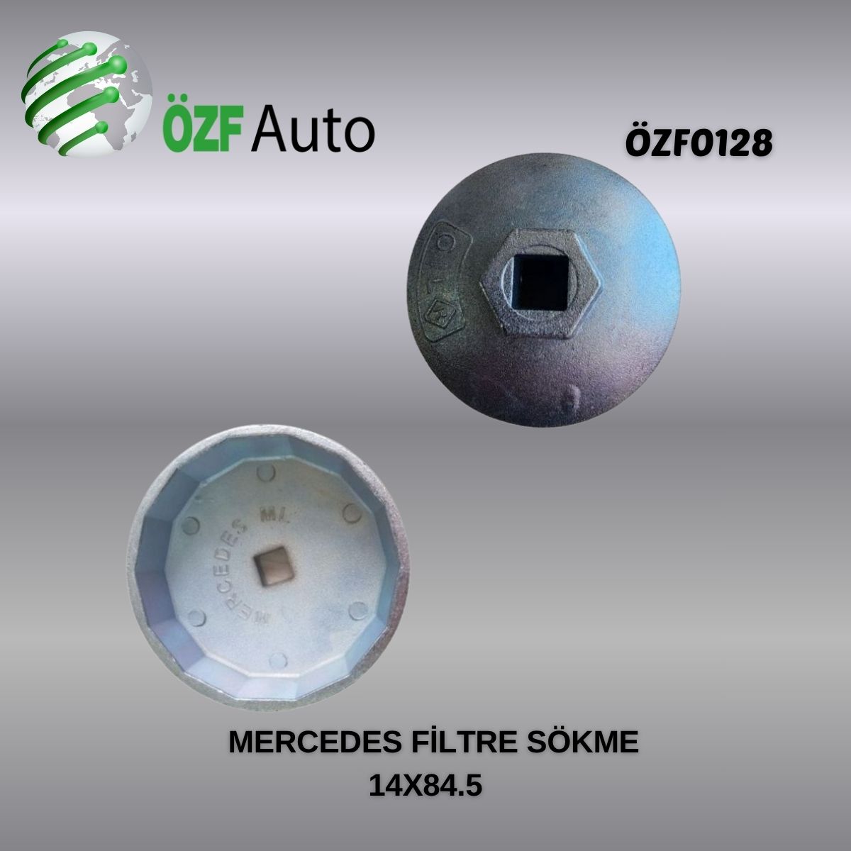 ÖZF0128 YAĞ FİLTRE SÖKME APARATI MERCEDES ML SERİSİ YM DÖKÜM 14X84.5CM
