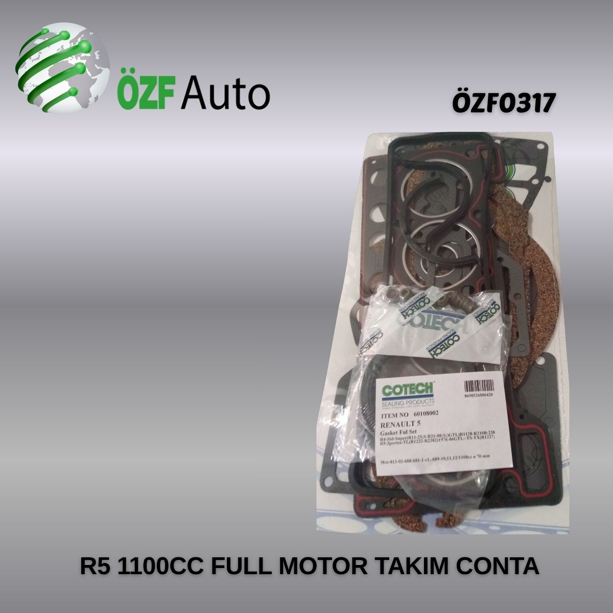 R5 1100CC FULL TK CONTA MOTOR