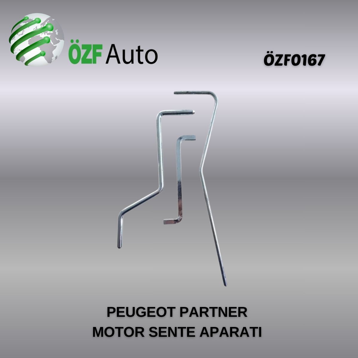 ÖZF0167 PEUGEOT PARTNER MOTOR SENTE APARATI