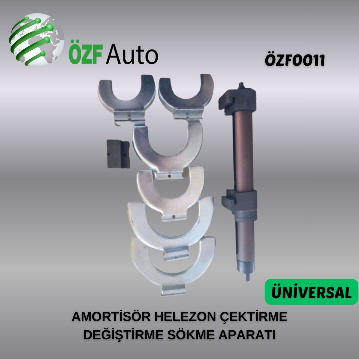 ÖZF0011 AMORTİSÖR HELEZON ÇEKTİRME DEĞİŞTİRME SÖKME APARATI ÜNİVERSAL DÖKÜM