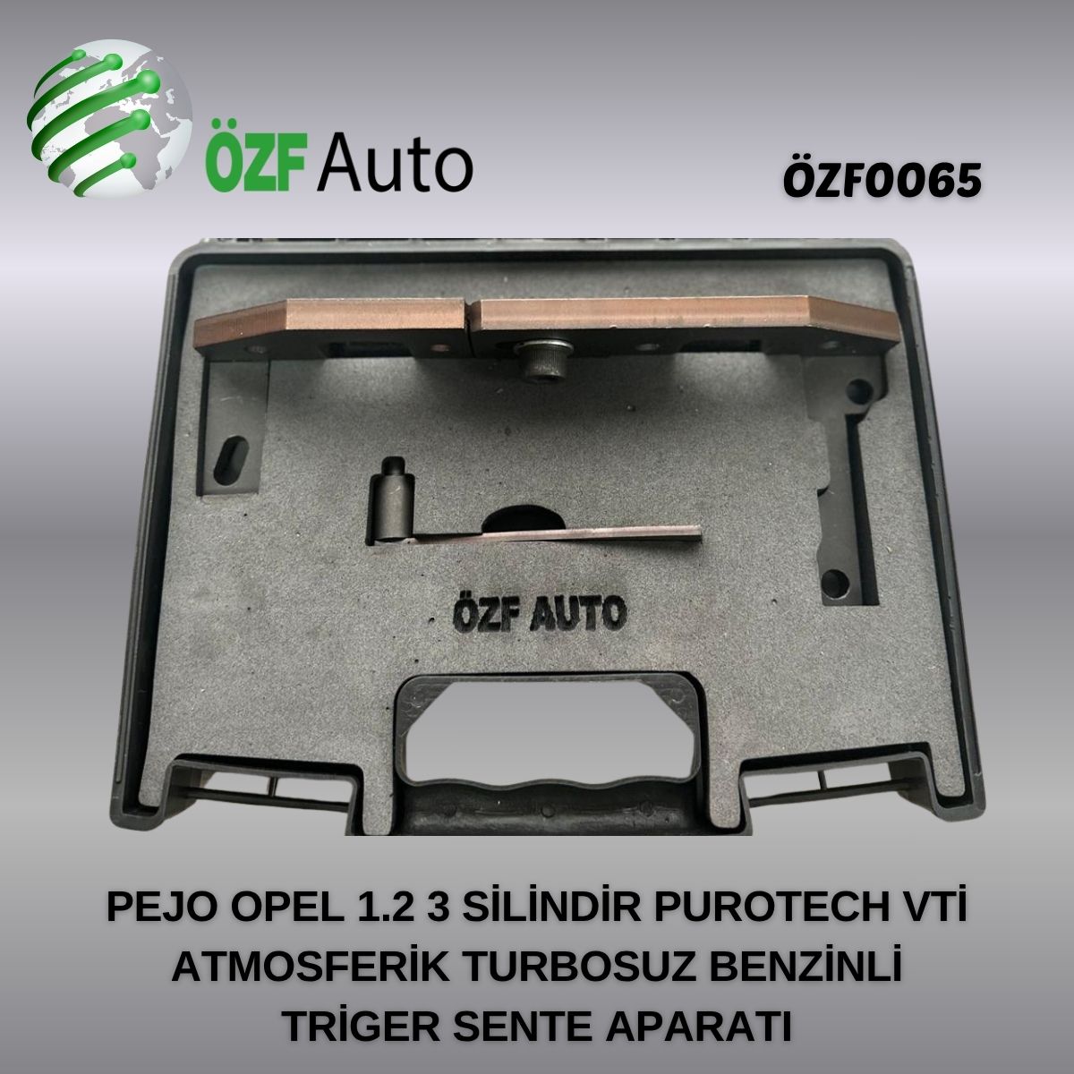 ÖZF0065 PEJO OPEL 1.2 3 SİLİNDİR PUROTECH VTİ ATMOSFERİK TURBOSUZ BENZİNLİ EB2F HMZ TRİGER SENTE APARATI (2012-2015)