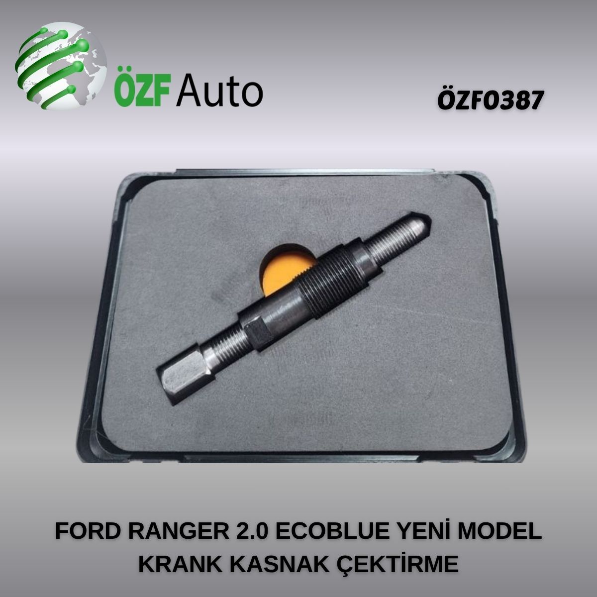 ÖZF0387 FORD RANGER 2.0  ECOBLUE YENİ MODEL KRANK KASNAK ÇEKTİRME