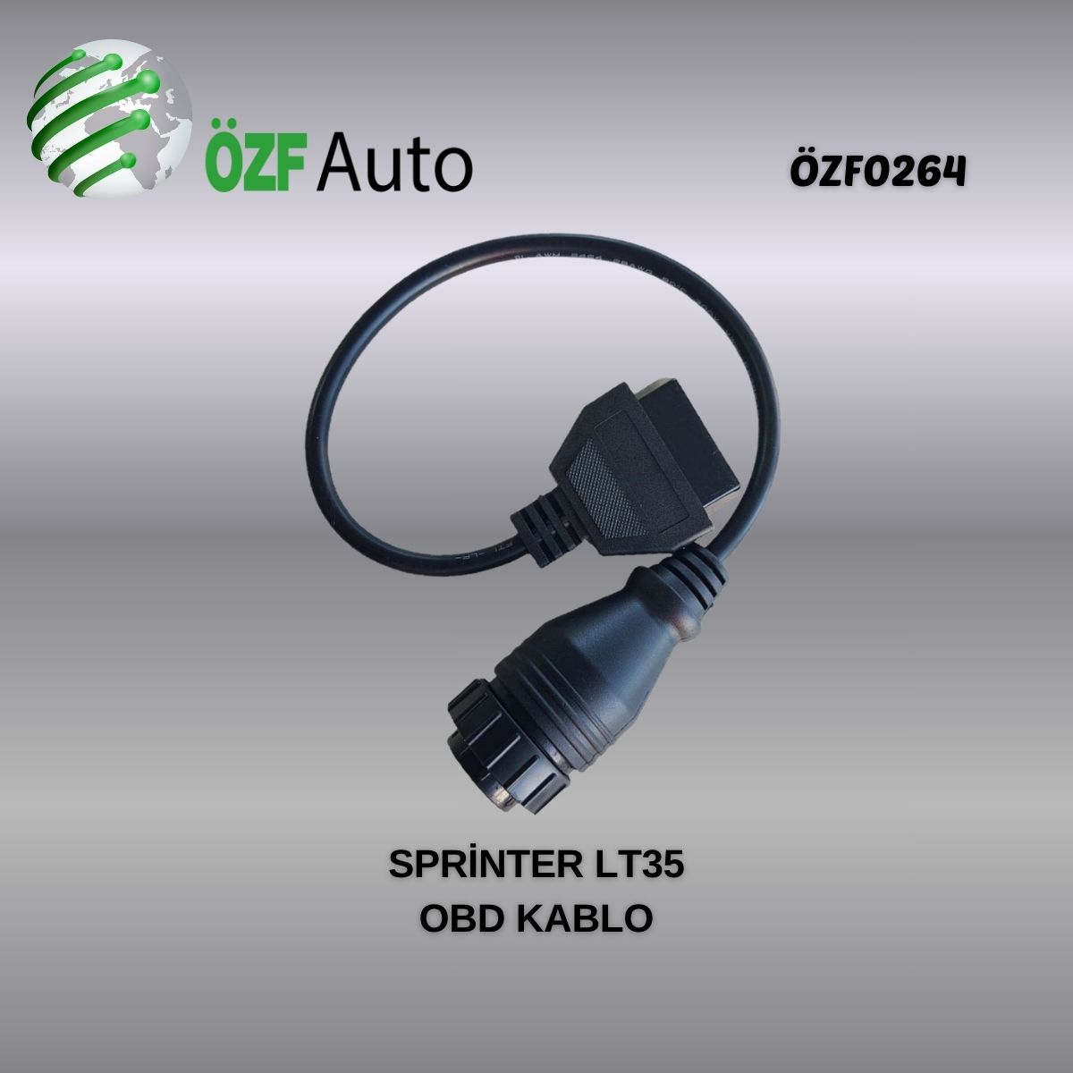 ÖZF0264 14 PİN OBD KABLO MERCEDES SPRİNTER LT35 ÜNÜVERSAL CİHAZ İÇİN