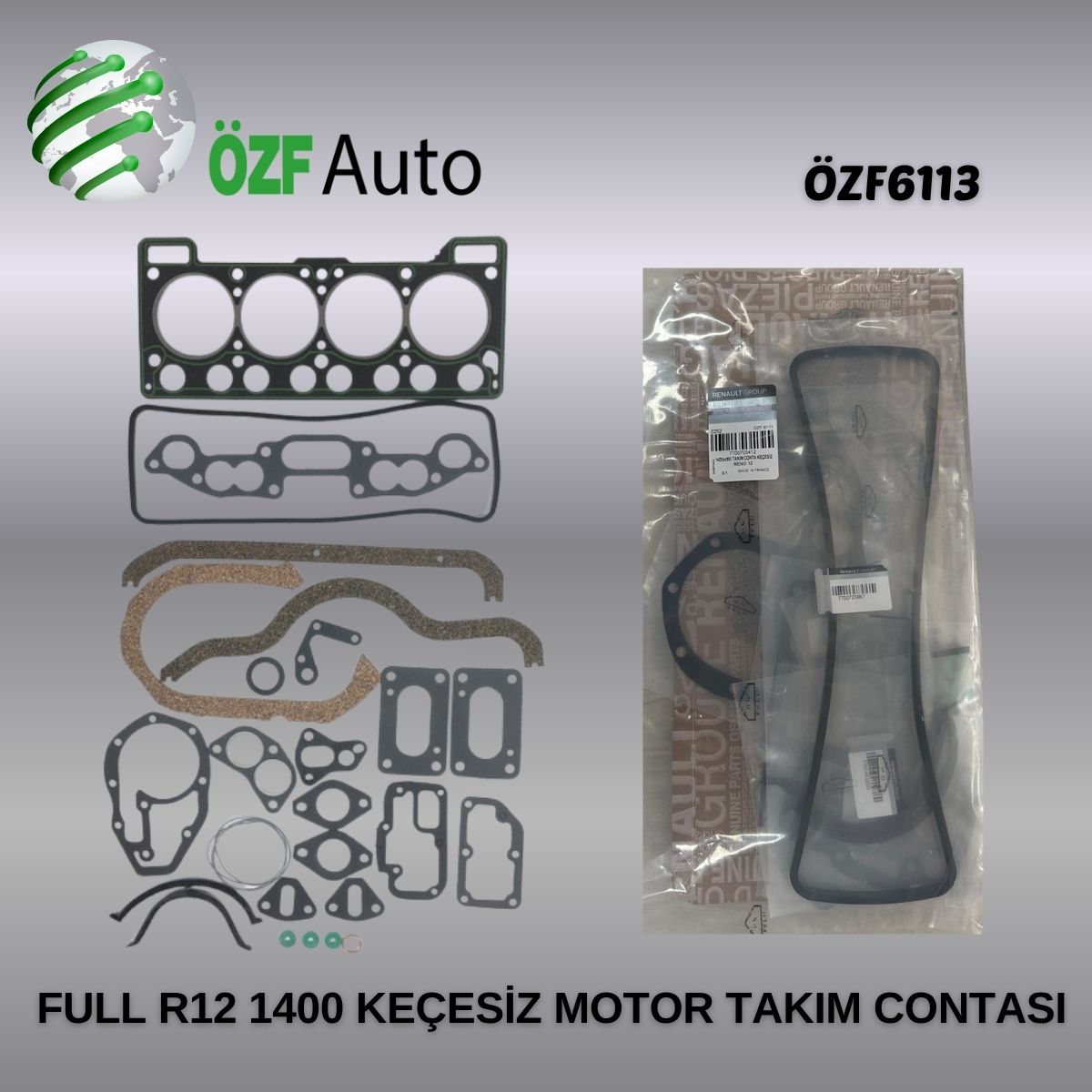 R12 1400 FULL TK KEÇESİZ CONTA MOTOR