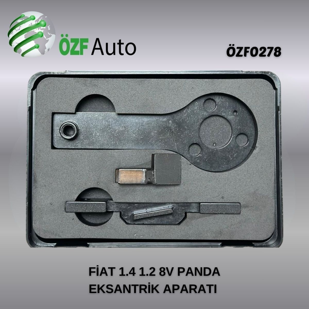 ÖZF0278 EKSANTRİK APARATI FİAT 1.4 8V PANDA 1.2 8V 2 PARÇA