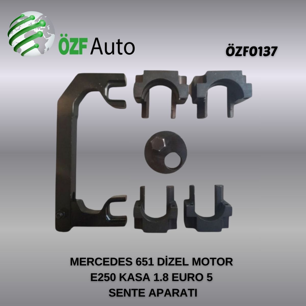 ÖZF0137 MERCEDES 651 DİZEL MOTOR E250 KASA 1.8 EURO5 SENTE APARATI