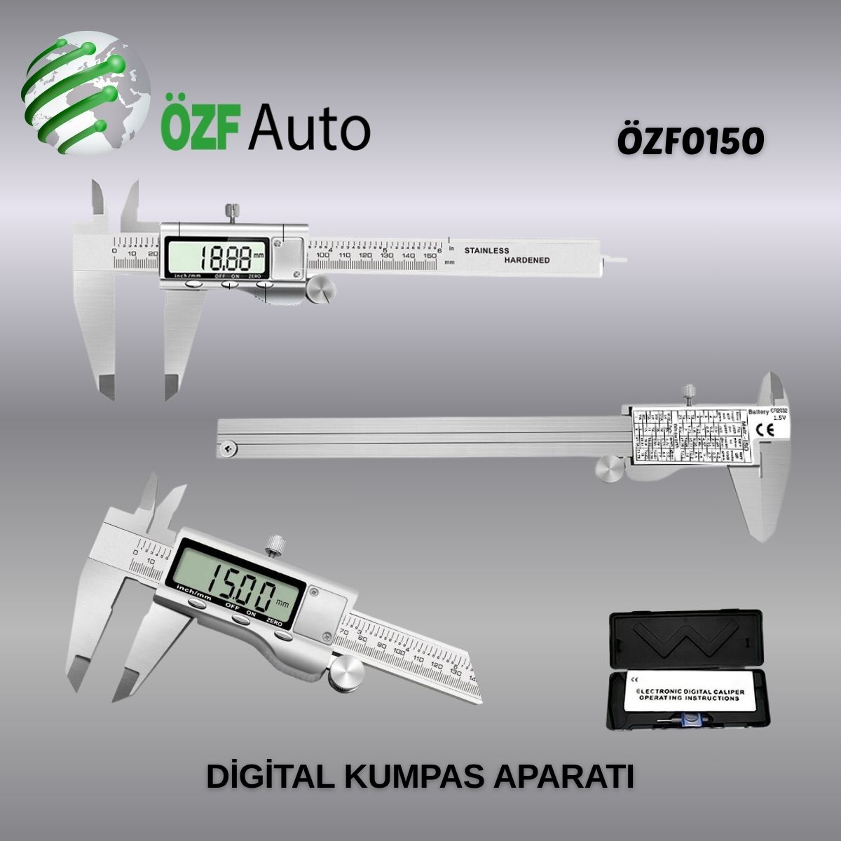 ÖZF0150 APARAT DİGİTAL KUMPAS