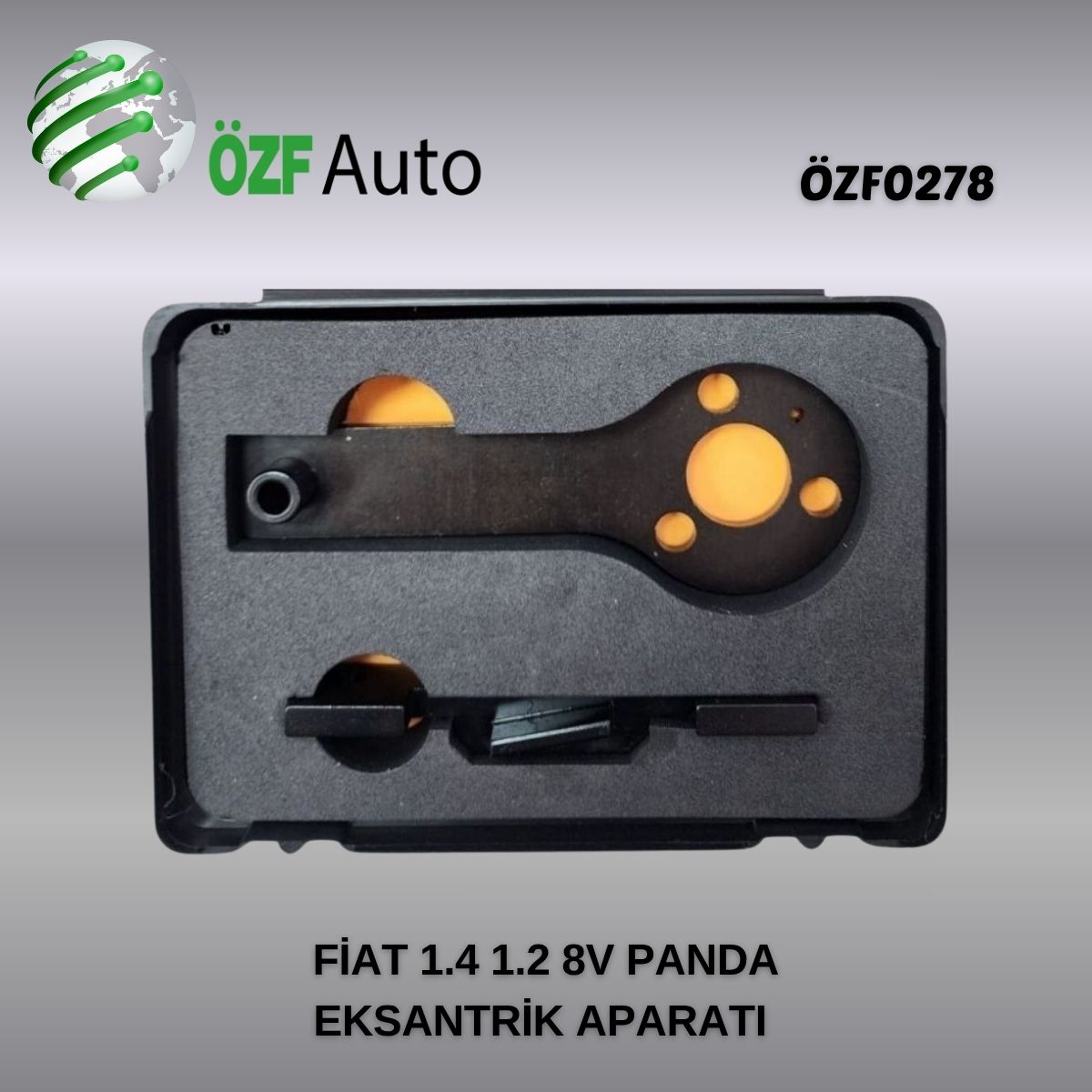 ÖZF0278 EKSANTRİK APARATI FİAT 1.4 8V PANDA 1.2 8V 2 PARÇA
