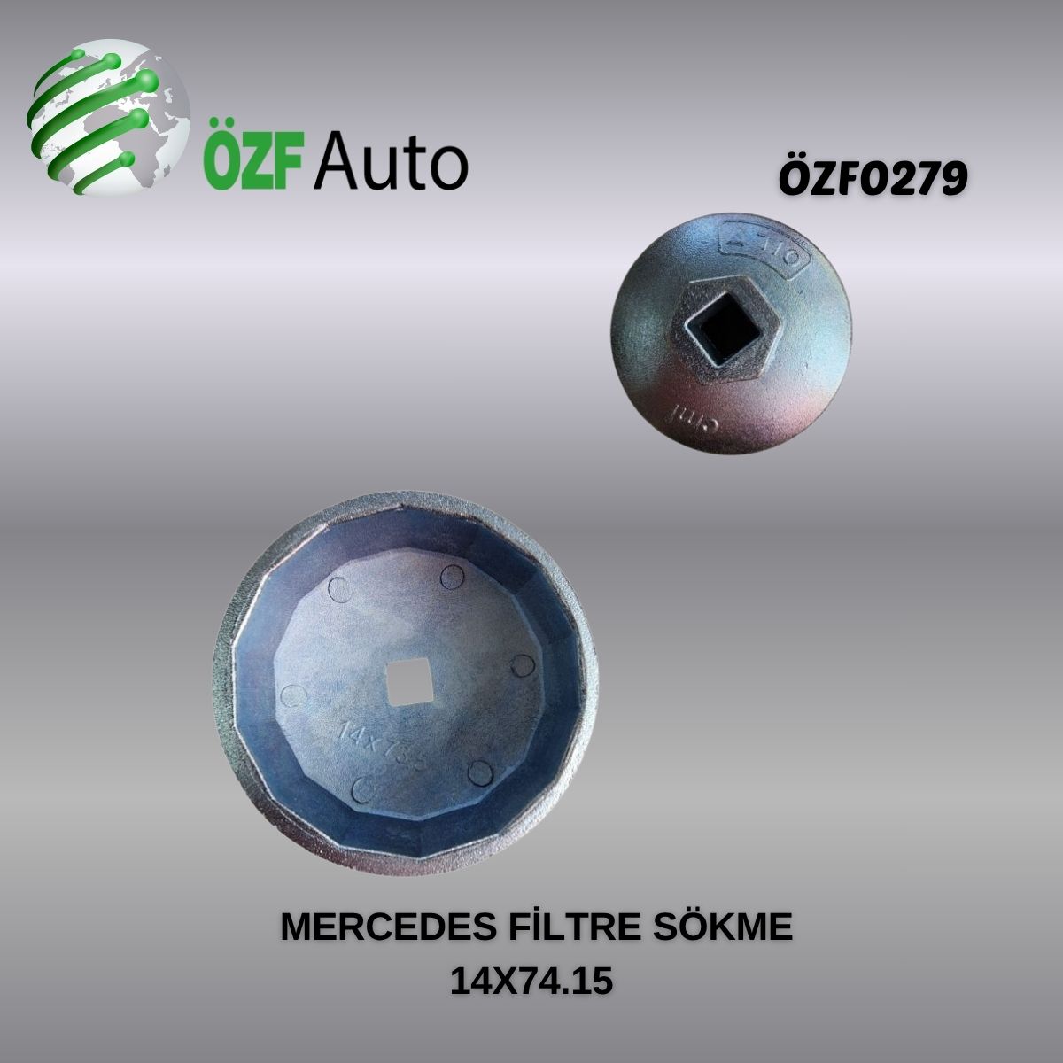 ÖZF0279 YAĞ FİLTRESİ SÖKME APARATI FORD TRANSİT VOLKSVAGEN 14X74.15