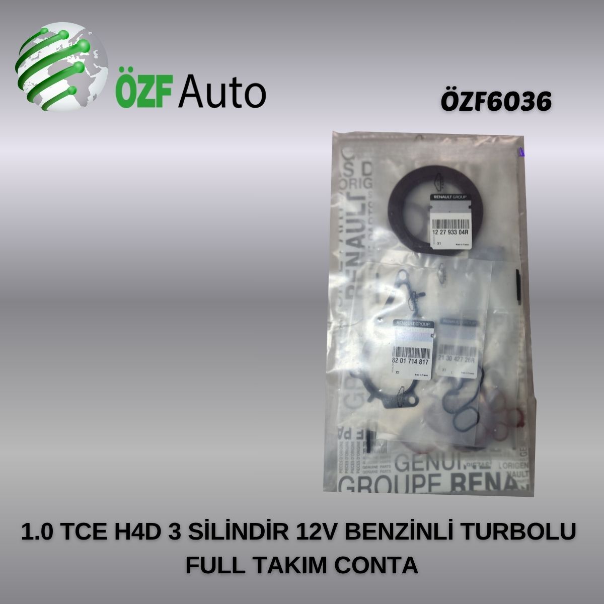 1.0 TCE H4D FULL TK CONTA MOTOR 3 SİL12V BENZİNLİ TURBOLU