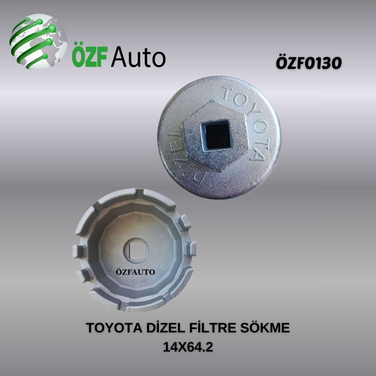 ÖZF0130 YAĞ FİLTRE SÖKME APARATI TOYOTA DİZEL D4 DÖKÜM 14X64.2 CM