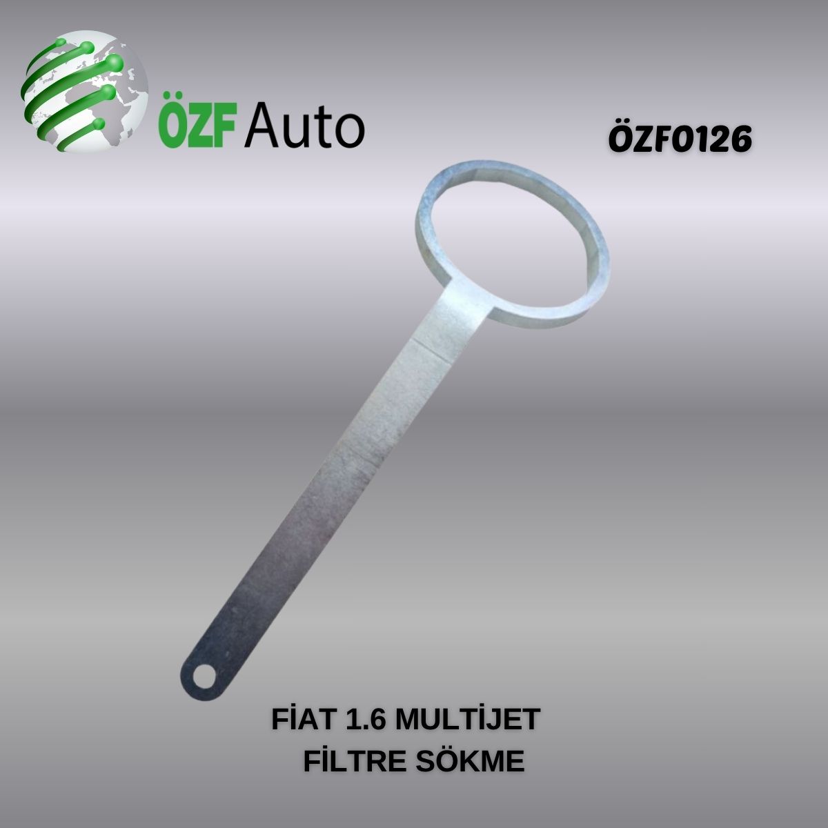 ÖZF0126 YAĞ FİLTRE SÖKME APARATI FİAT 1,6 MULTİJET 15 KÖŞE 7.5CM