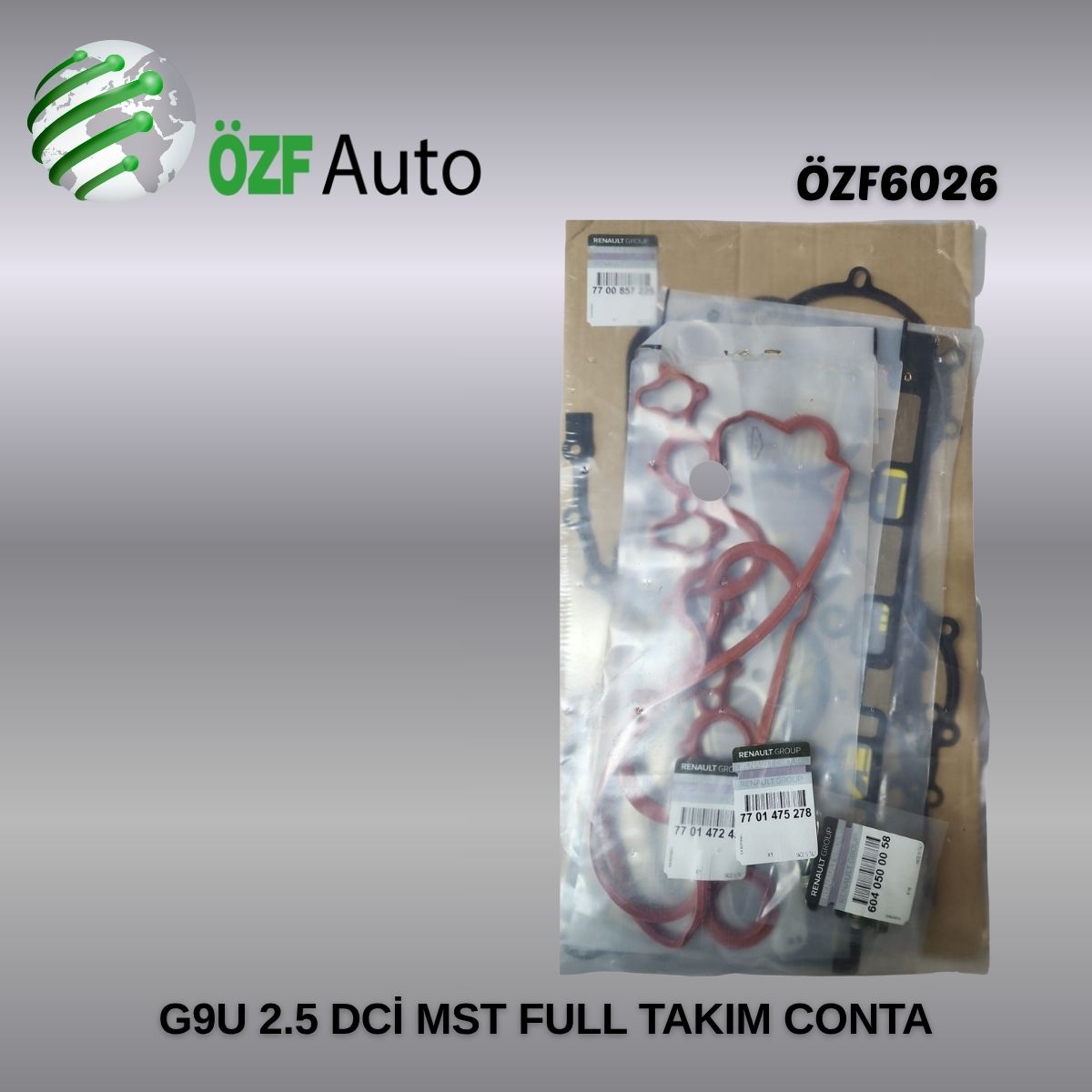 G9U 2.5 DCİ MST FULL TAKIM CONTA