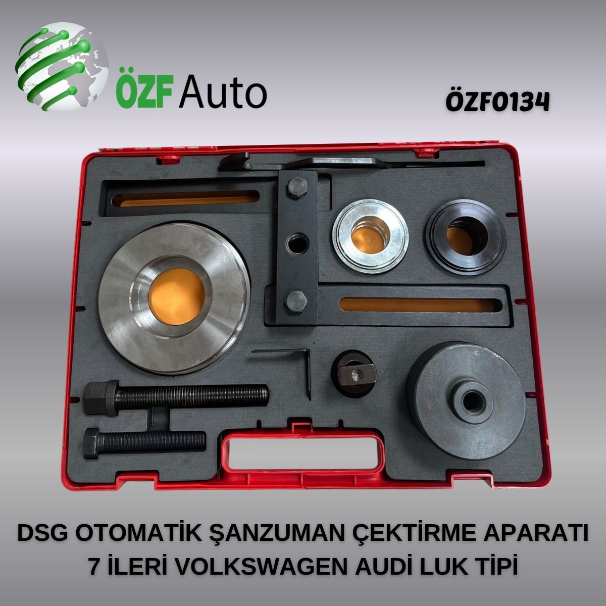 ÖZF0134 DSG OTOMATİK ŞANZUMAN ÇEKTİRME APARATI 7 İLERİ VOLKSWAGEN AUDİ LUK TİPİ